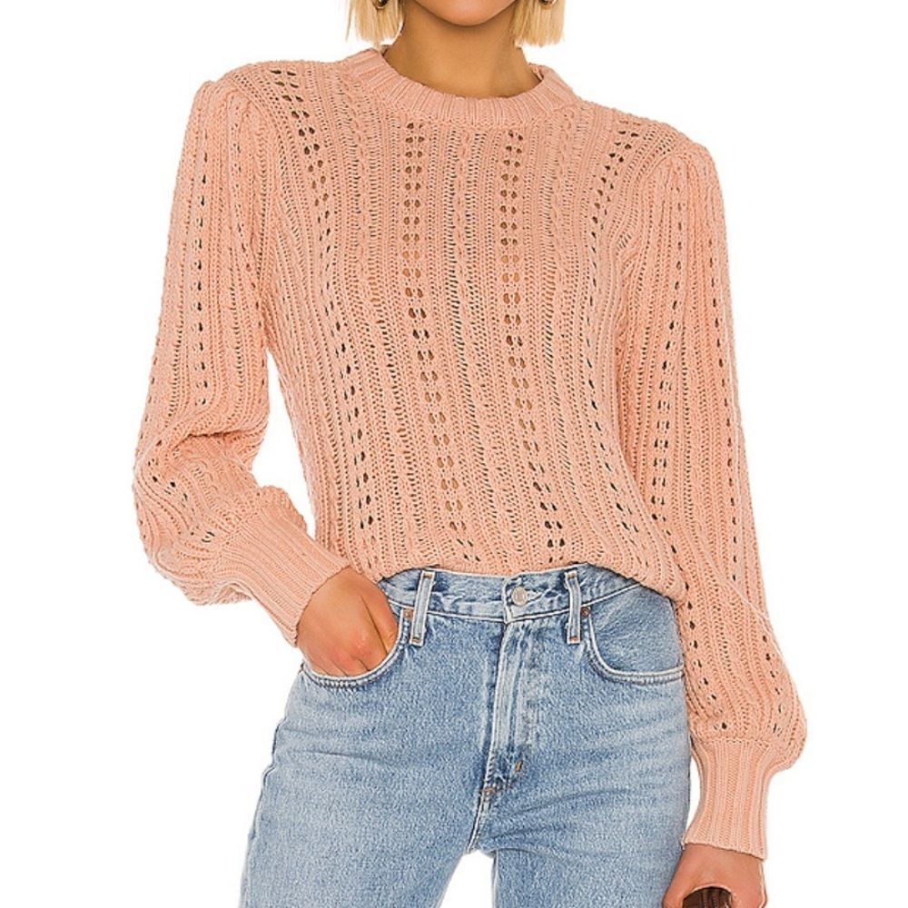 NWT Tularosa Fischer Balloon Sleeve Sweater